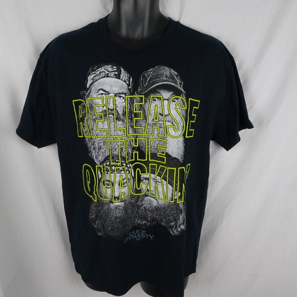 Duck Dynasty Release The Quackin' Shirt Size L - Picture 1 of 8